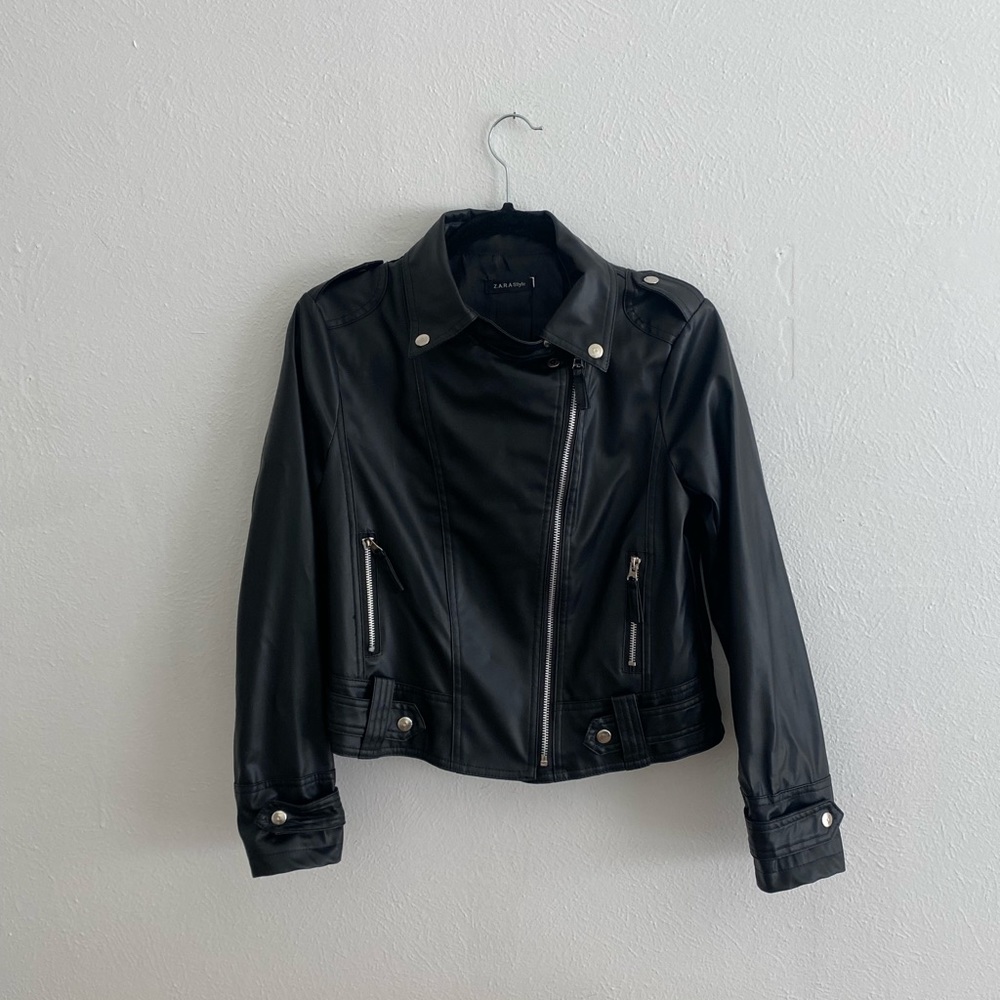 New leather jacket